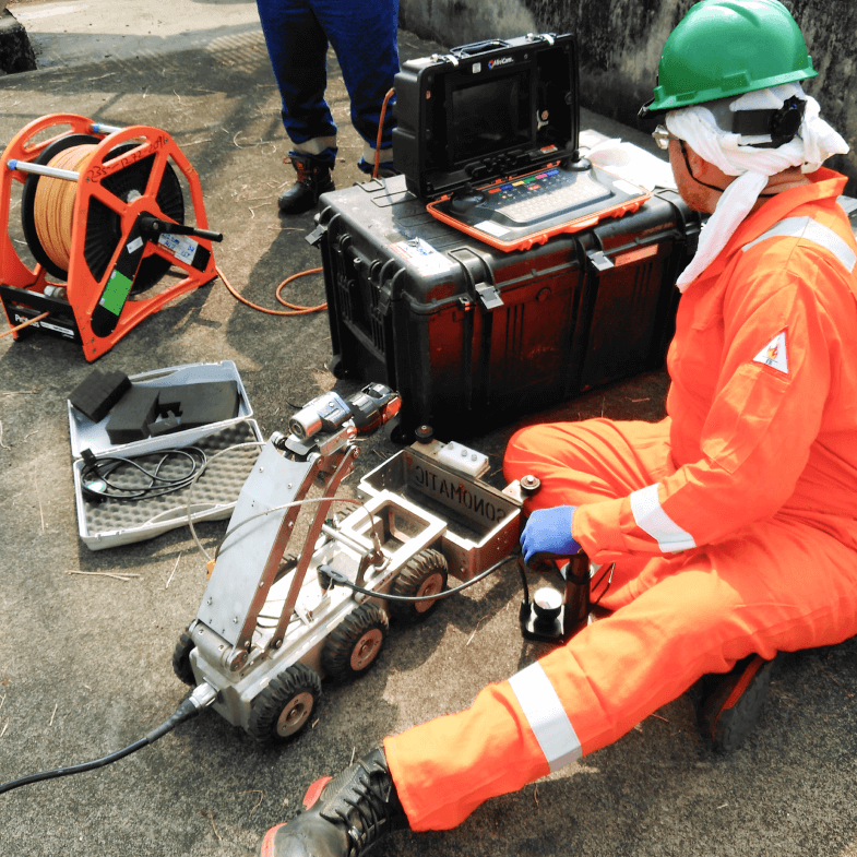 Robotic Tank Inspection of SPDC Diesel Tank 901